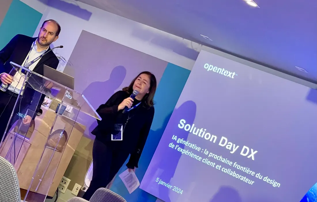 Paris conference – Doctricks Photo from OpenText DX Solution Day